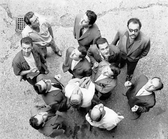 Members of the Gorgona group, mid-1960s