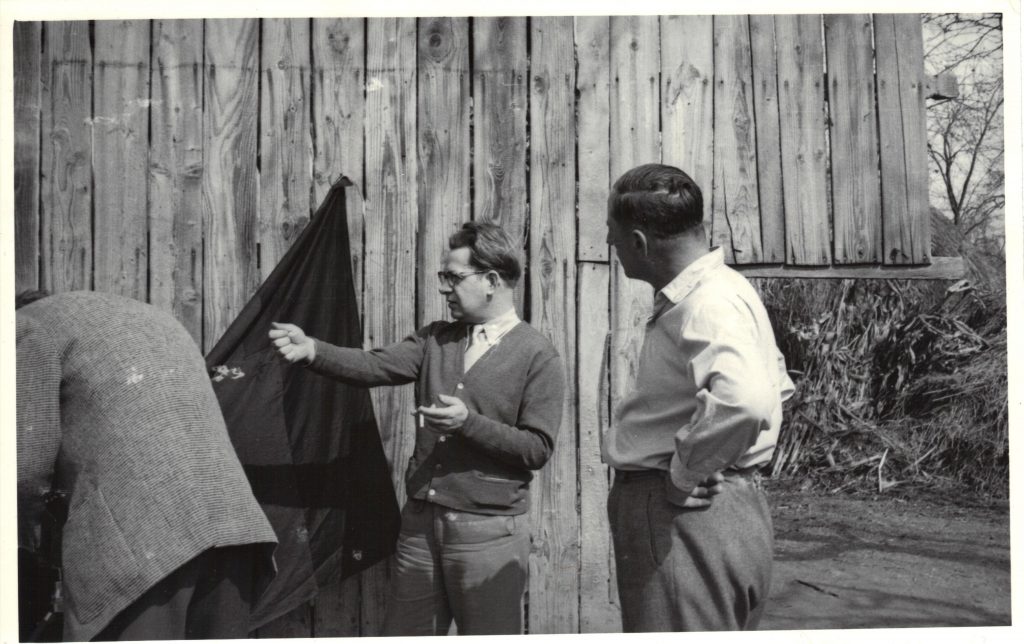 Dimitrije Bašičević Mangelos and Ivan Generalić
