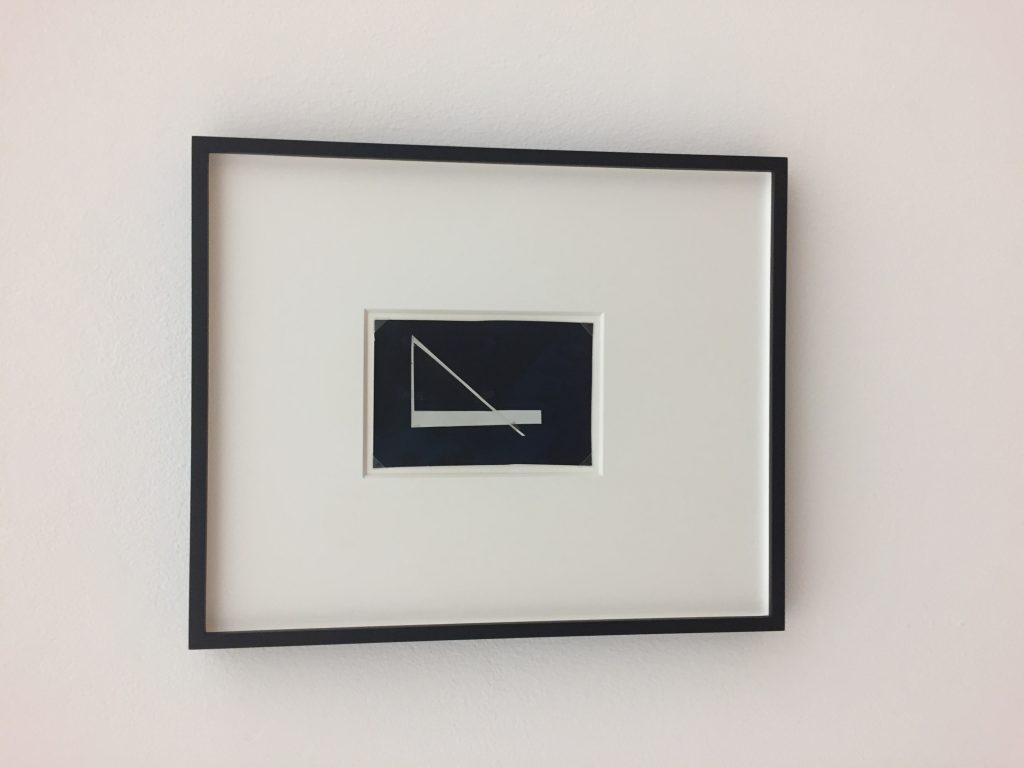 Exhibition view: (No)stories. (No)paintings. (No)metaphors., Kunstmuseum Liechtenstein, Vaduz, 2017 – Mangelos with Yves Klein, Lucio Fontana, Piero Manzoni and others