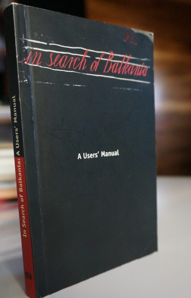 Cover of In Search of Balkania, Neue Galerie, Graz, 2001
