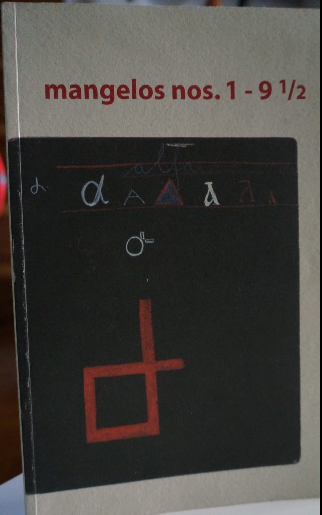Cover of Mangelos Nos. 1 – 9½, Neue Galerie am Landesmuseum Joanneum, Graz, 2003