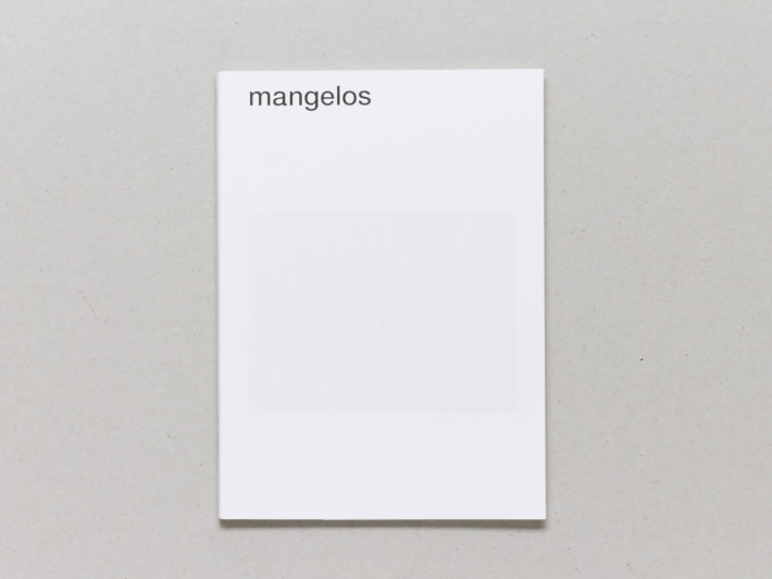Cover of mangelos, Paraguay Press, Paris, 2014