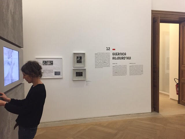 Exhibition view: Guernica, Musée national Picasso, Paris, 2018